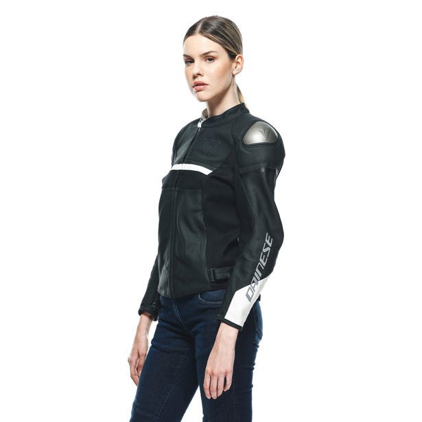 Dainese Rapida Lady Perforated Leather Jacket - High Road Motorsports - Motorcycle Jacket - 7535314138 - Dainese