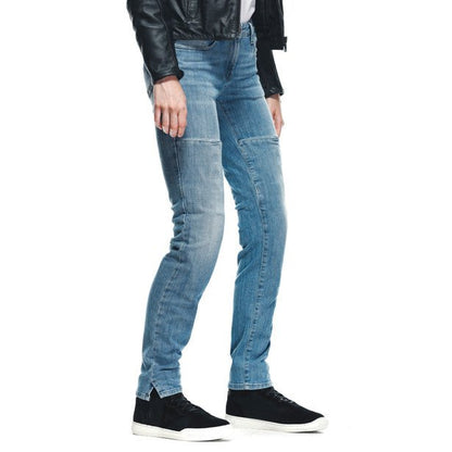 Dainese Stone Slim Lady Denim Pants - High Road Motorsports - Motorcycle Pants - 7537511124 - Dainese