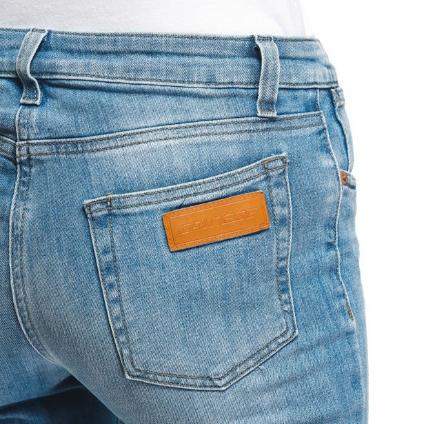 Dainese Stone Slim Lady Denim Pants - High Road Motorsports - Motorcycle Pants - 7537511124 - Dainese