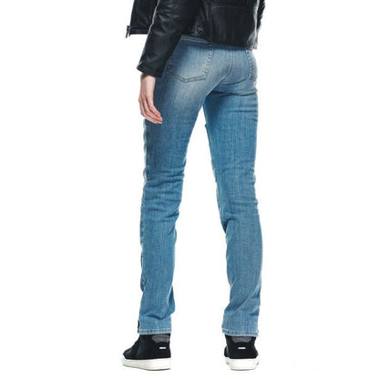 Dainese Stone Slim Lady Denim Pants - High Road Motorsports - Motorcycle Pants - 7537511124 - Dainese