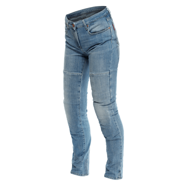 Dainese Stone Slim Lady Denim Pants - High Road Motorsports - Motorcycle Pants - 7537511124 - Dainese