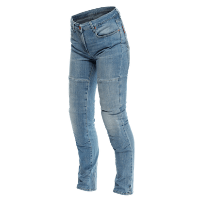 Dainese Stone Slim Lady Denim Pants - High Road Motorsports - Motorcycle Pants - 7537511124 - Dainese