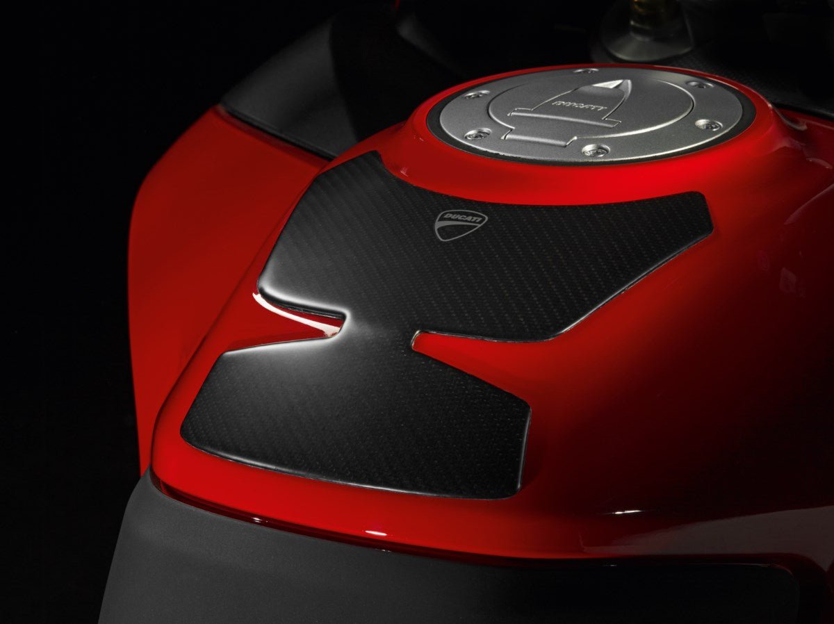Ducati Adhesive Carbon Tank Protection (97480091A) - High Road Motorsports - Tank Protector - 97480091A - Ducati