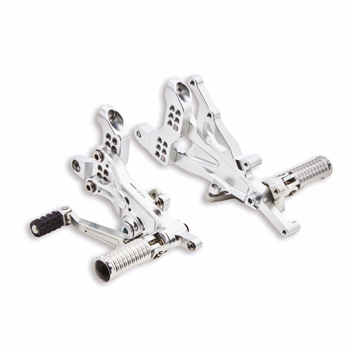 Ducati Adjustable Rider Footpegs In Aluminium (96280481A) - High Road Motorsports - Footpeg - 96280481A - Ducati