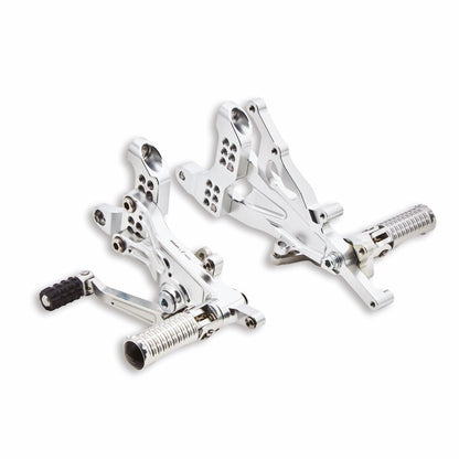 Ducati Adjustable Rider Footpegs In Aluminium (96280481A) - High Road Motorsports - Footpeg - 96280481A - Ducati