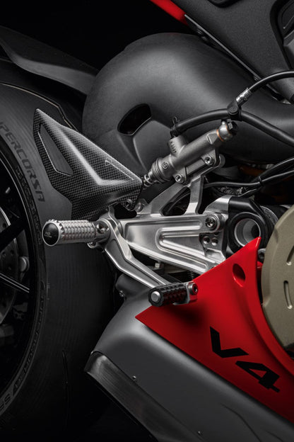 Ducati Adjustable Rider Footpegs In Aluminium (96280481A) - High Road Motorsports - Footpeg - 96280481A - Ducati