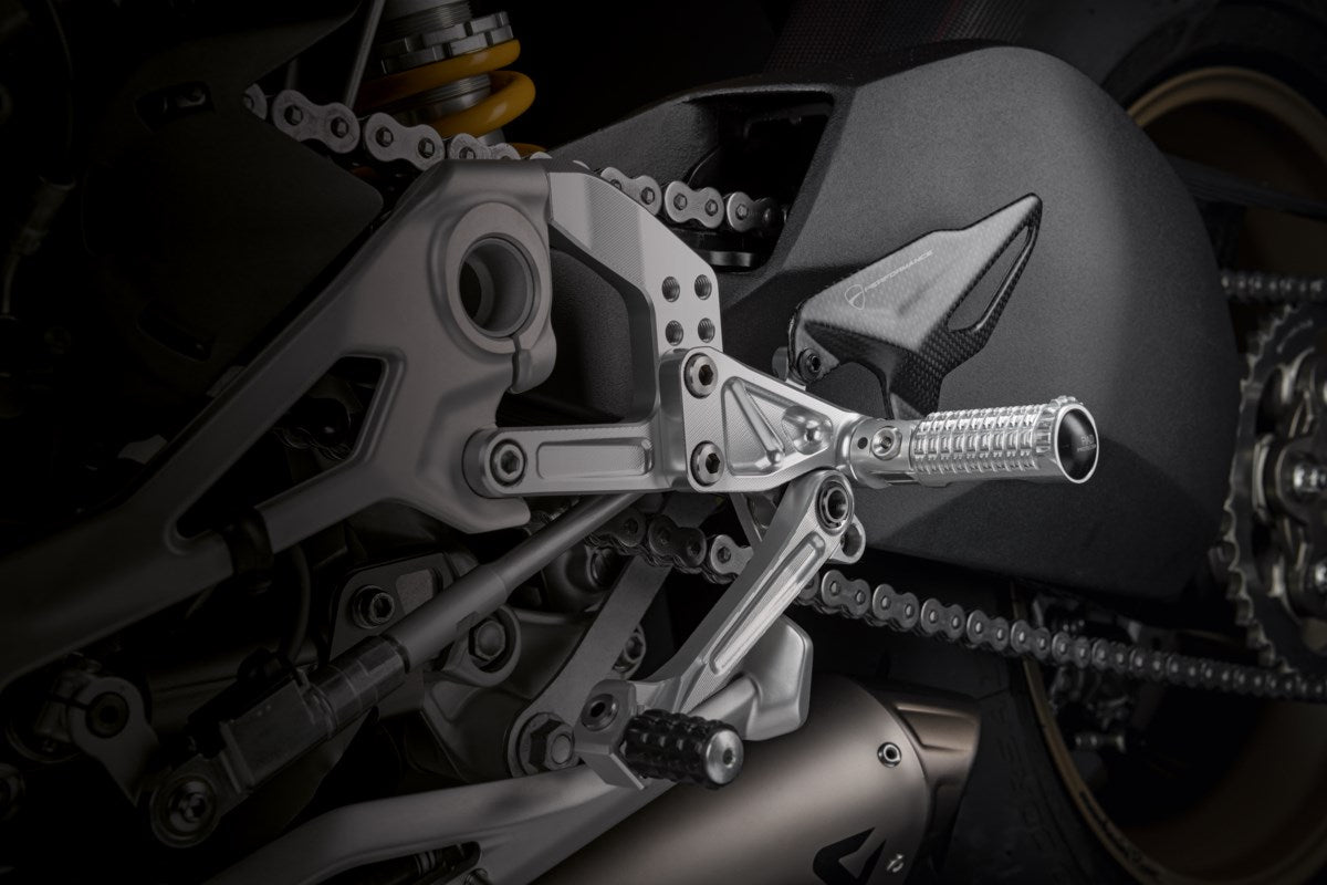 Ducati Adjustable Rider Footpegs In Aluminium (96280631CA) - High Road Motorsports - Footpeg - 96280631CA - Ducati