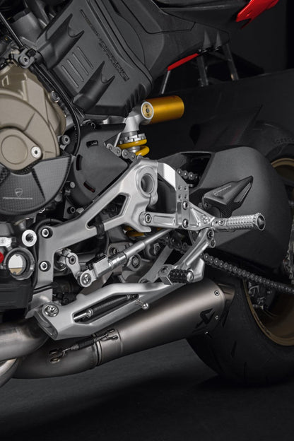 Ducati Adjustable Rider Footpegs In Aluminium (96280631CA) - High Road Motorsports - Footpeg - 96280631CA - Ducati