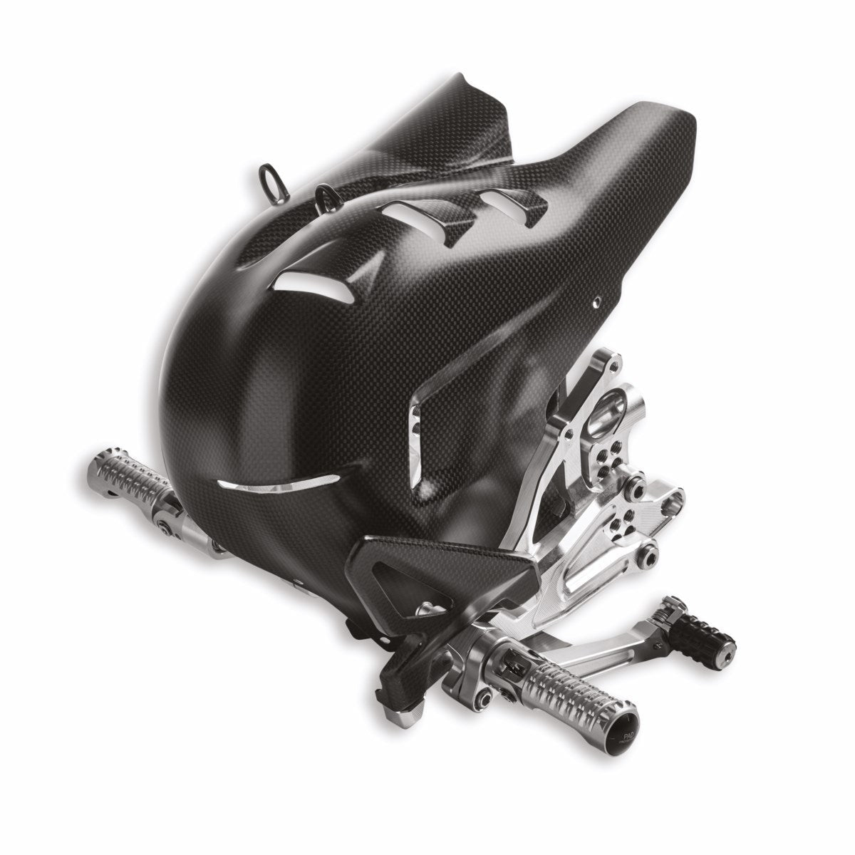 Ducati Adjustable Rider Footpegs In Aluminium (96280651AA) - High Road Motorsports - Footpeg - 96280651AA - Ducati