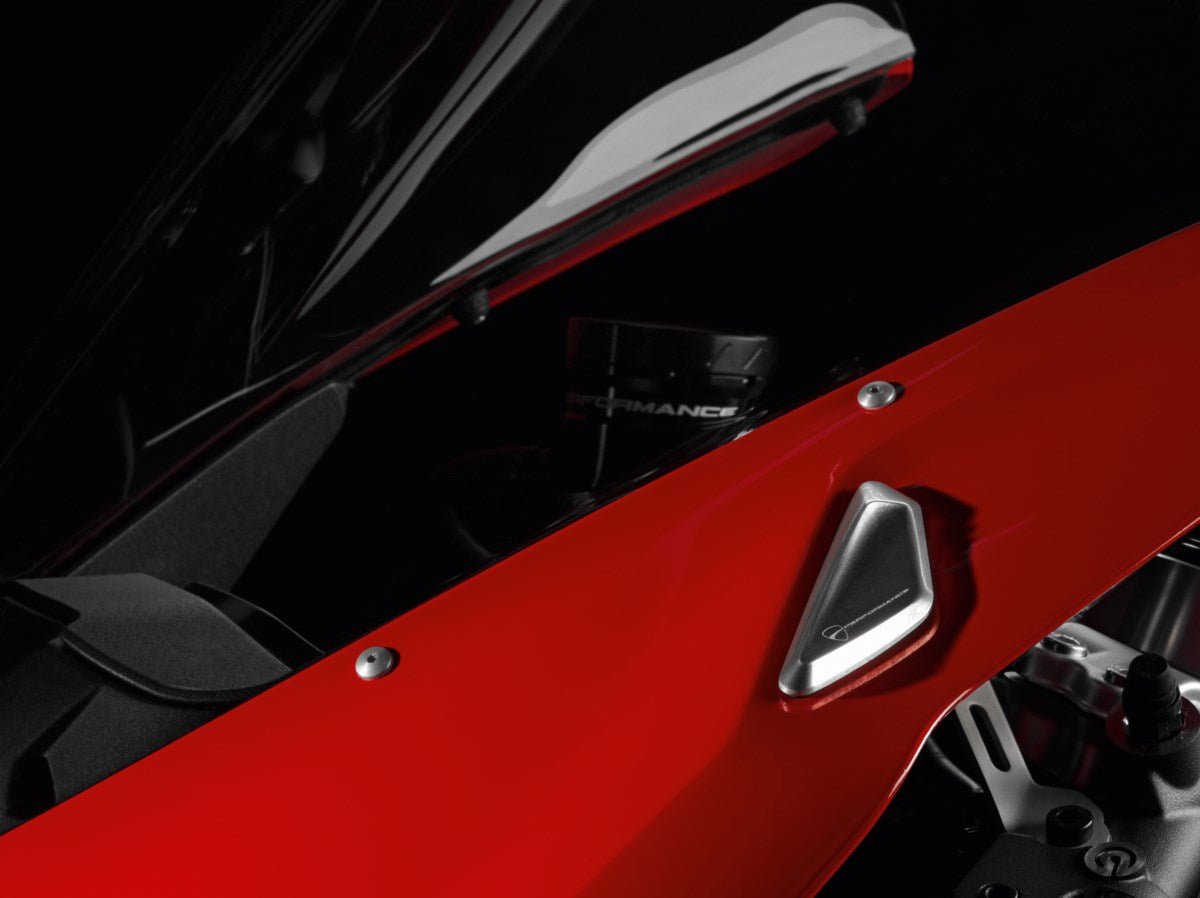 Ducati Aluminium Cover For Mirror Hole (97380371A) - High Road Motorsports - Mirror - 97380371A - Ducati