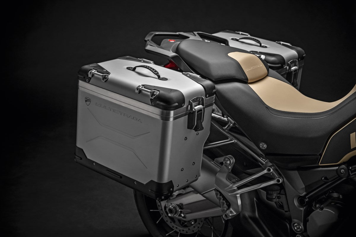 Ducati Aluminium Side Panniers (96781071A) - High Road Motorsports - Side Case - 96781071A - Ducati