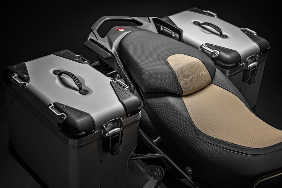 Ducati Aluminium Side Panniers (96781071A) - High Road Motorsports - Side Case - 96781071A - Ducati