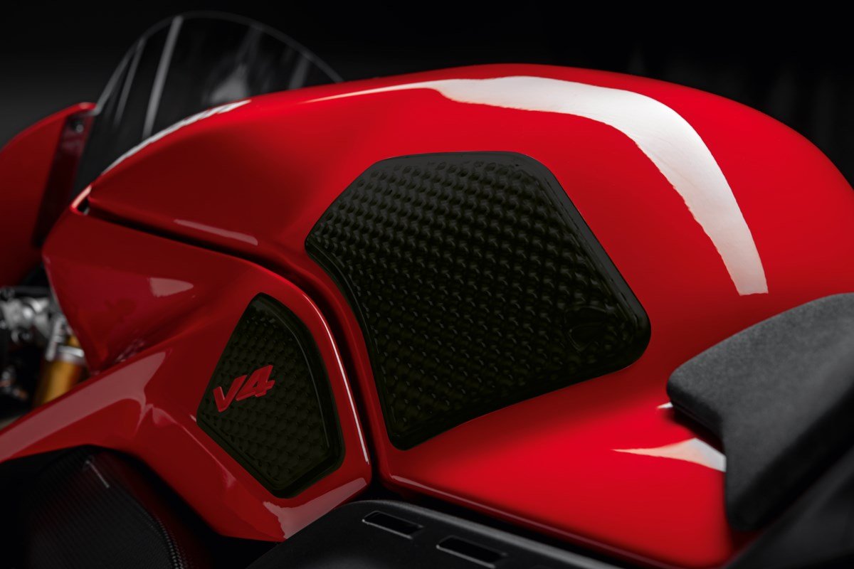 Ducati Anti-Slip Side Stickers For The Tank (97480211AB) - High Road Motorsports - Tank Protector - 97480211AB - Ducati
