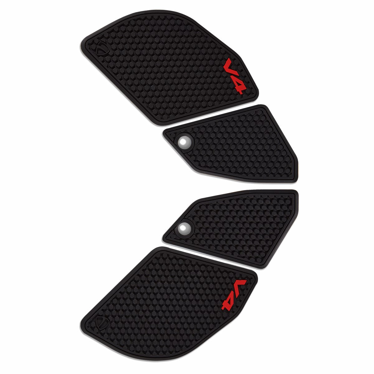 Ducati Anti-Slip Side Stickers For The Tank (97480321AA) - High Road Motorsports - Tank Protector - 97480321AA - Ducati