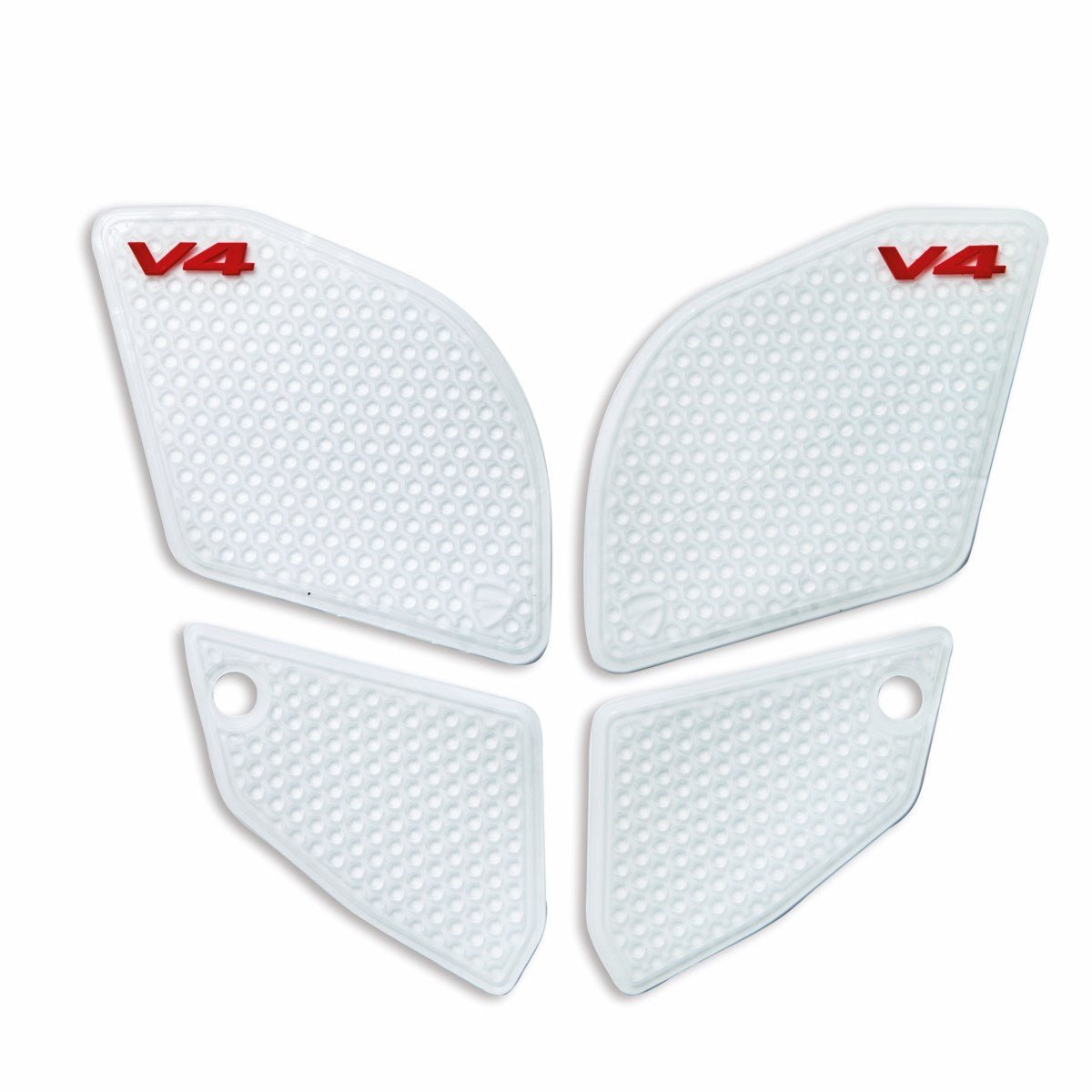 Ducati Anti-Slip Side Stickers For The Tank (97480321AA) - High Road Motorsports - Tank Protector - 97480321AA - Ducati