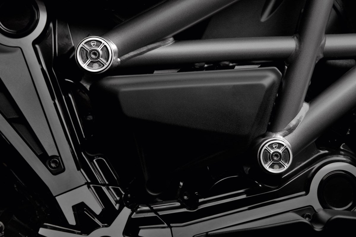 Ducati Billet Aluminium Frame Plugs (97380571A) - High Road Motorsports - Frame Plugs - 97380571A - Ducati