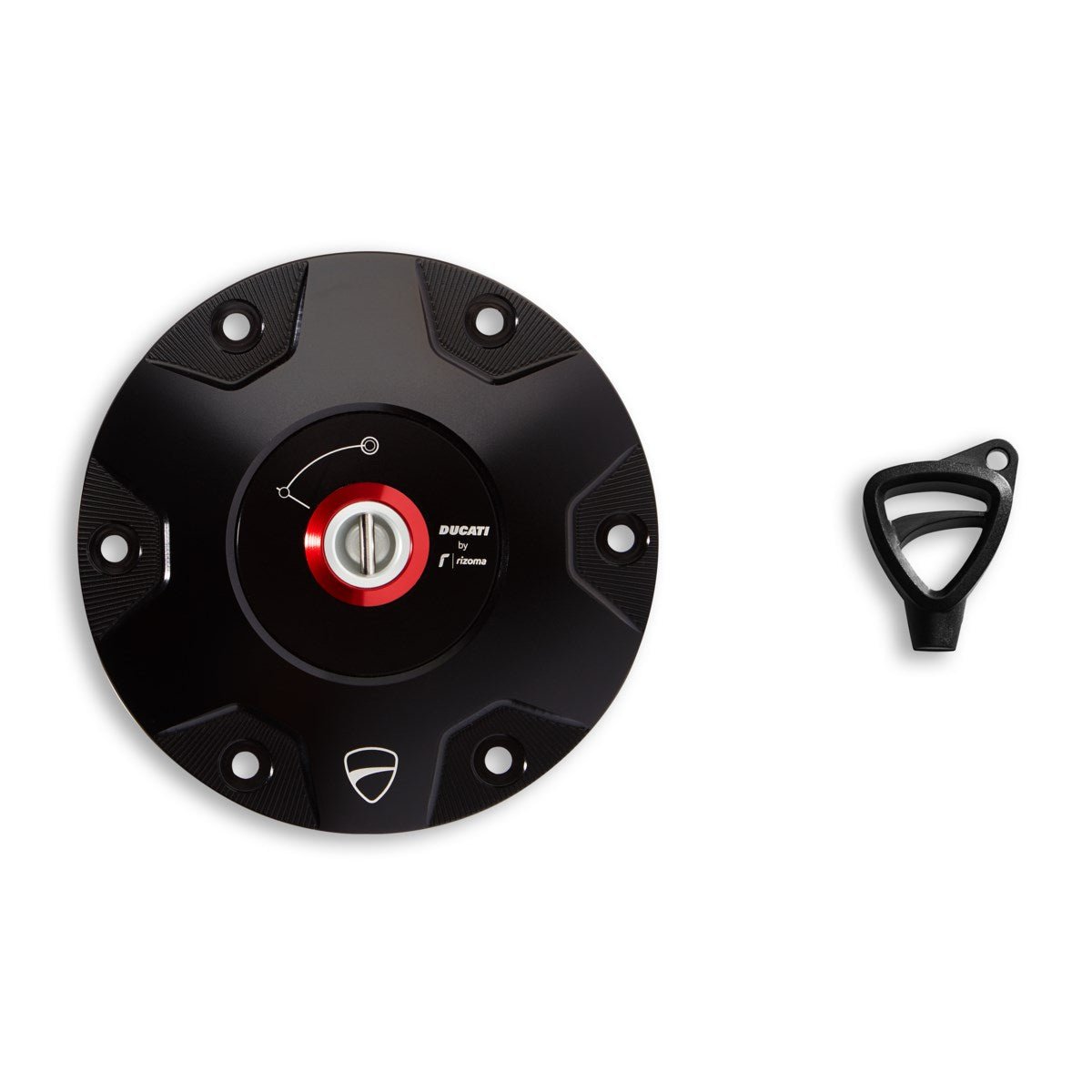 Ducati Billet Aluminium Tank Cap (97780081AA) - High Road Motorsports - Tank Cap - 97780081AA - Ducati