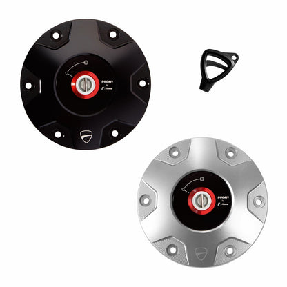 Ducati Billet Aluminium Tank Cap (97780081AA) - High Road Motorsports - Tank Cap - 97780081AA - Ducati