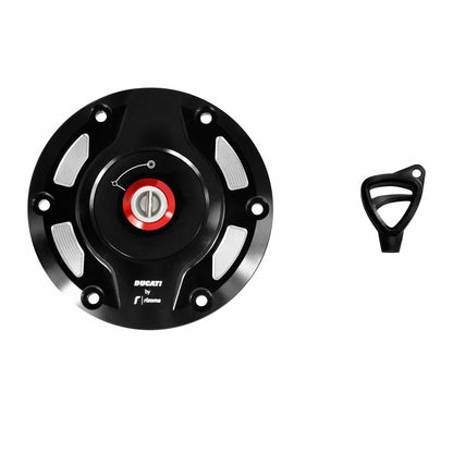 Ducati Billet Aluminium Tank Cap (97780101AA) - High Road Motorsports - Tank Cap - 97780101AA - Ducati