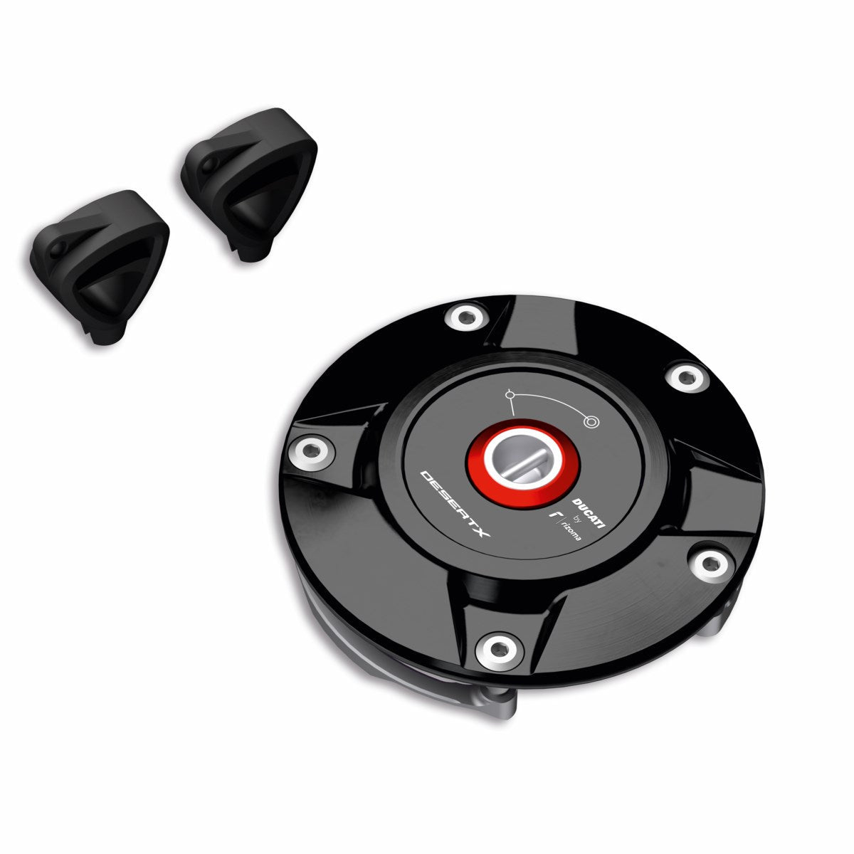 Ducati Billet Aluminium Tank Cap (97780141AA) - High Road Motorsports - Tank Cap - 97780141AA - Ducati