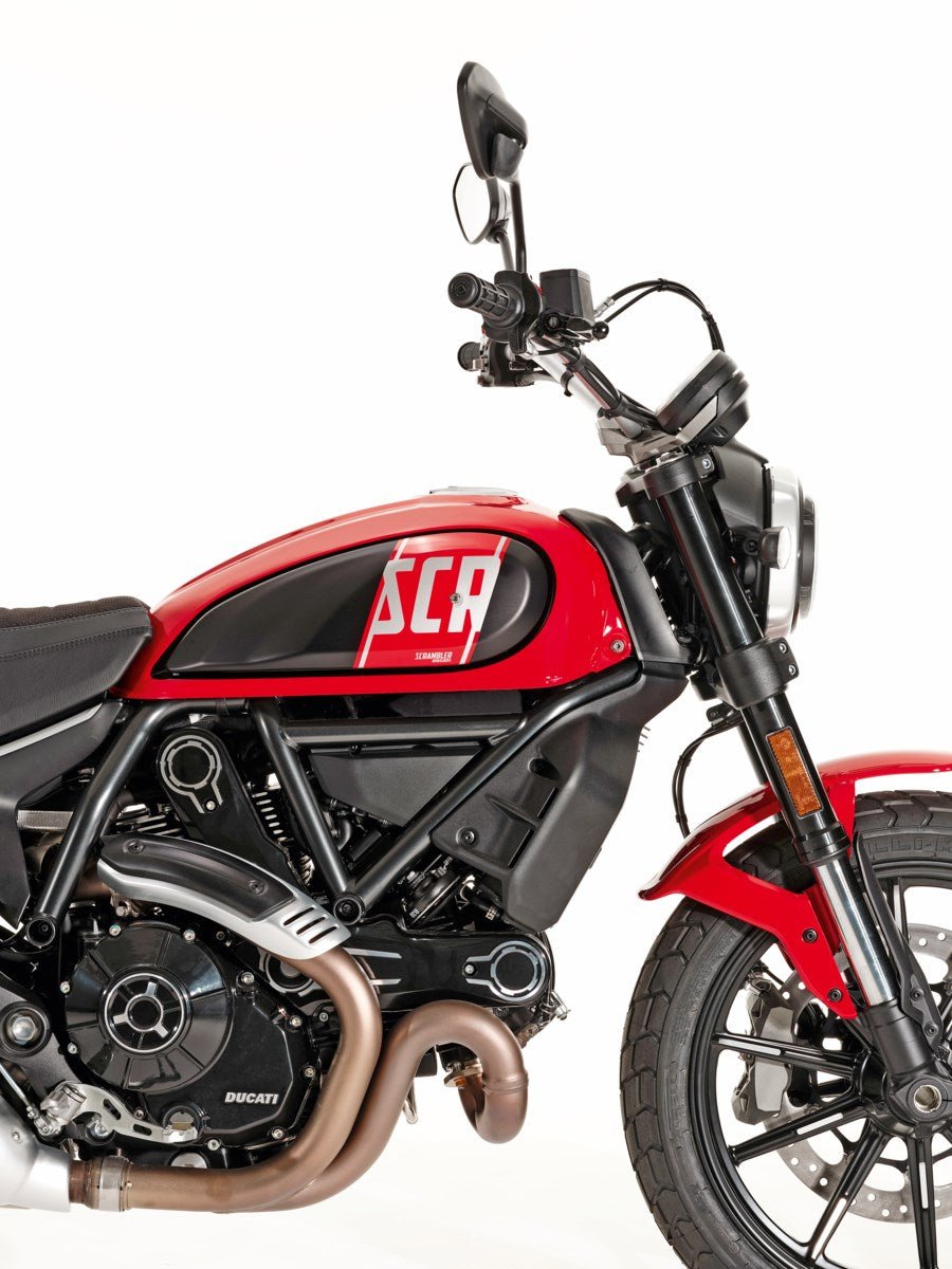 Ducati Black-Alu Tank Side Covers (97381071AA) - High Road Motorsports - Tank Protector - 97381071AA - Ducati