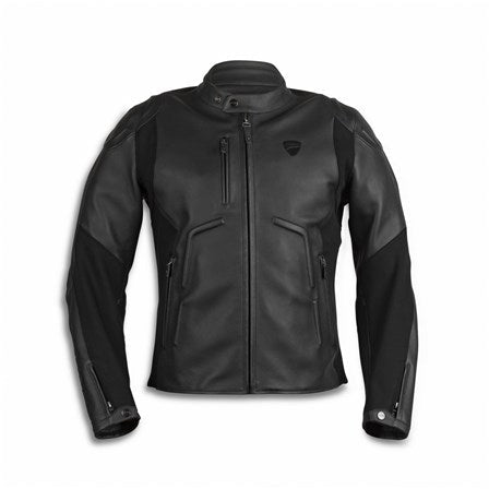 Ducati Black Rider C2 Leather Jacket - High Road Motorsports - Motorcycle Jacket - 981085246 - Ducati