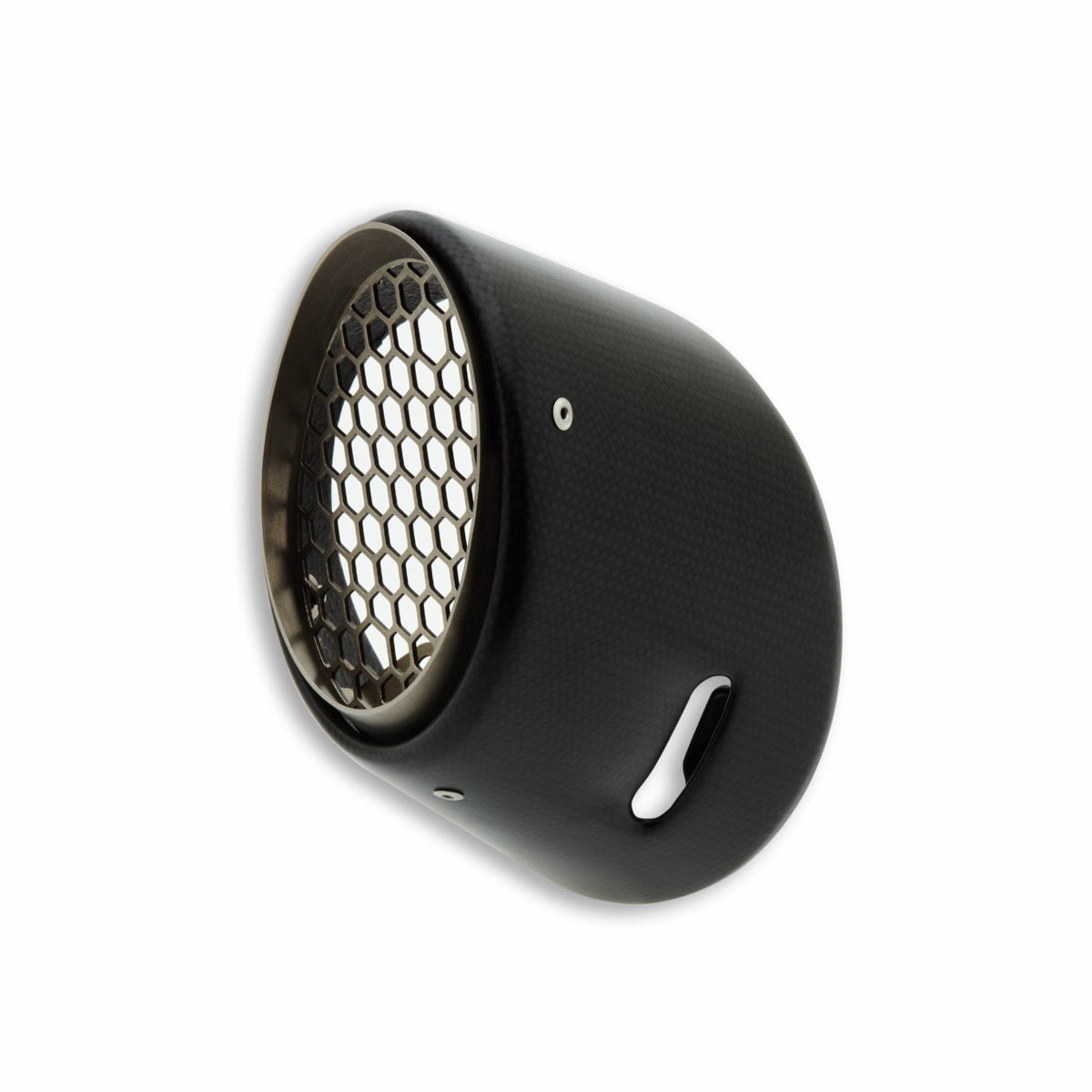 Ducati Carbon And Titanium Exhaust Cover (96481682AA) - High Road Motorsports - Exhaust System - 96481682AA - Ducati