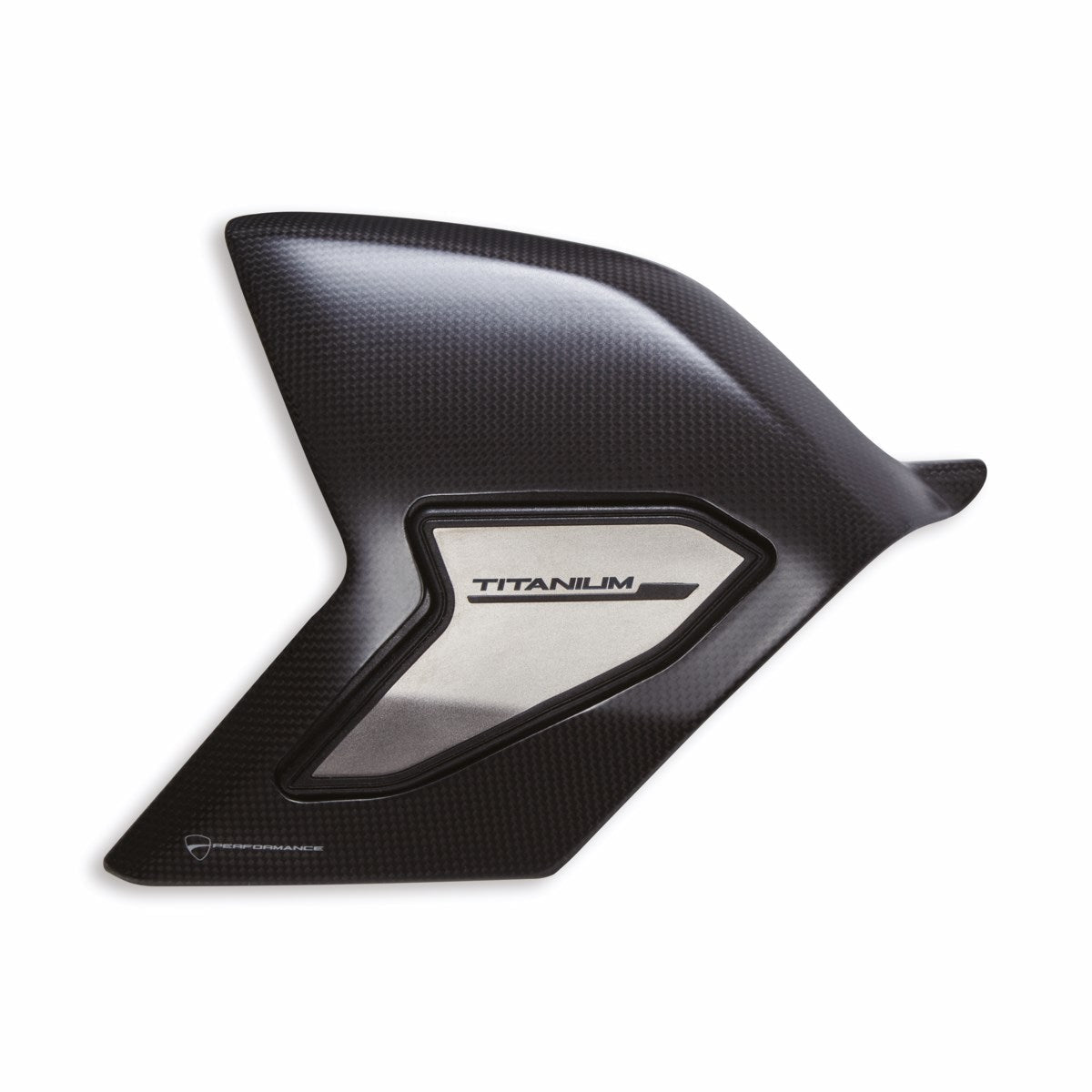 Ducati Carbon And Titanium Swinging Arm Cover (96981272BA) - High Road Motorsports - Swing Arm Guard - 96981272BA - Ducati