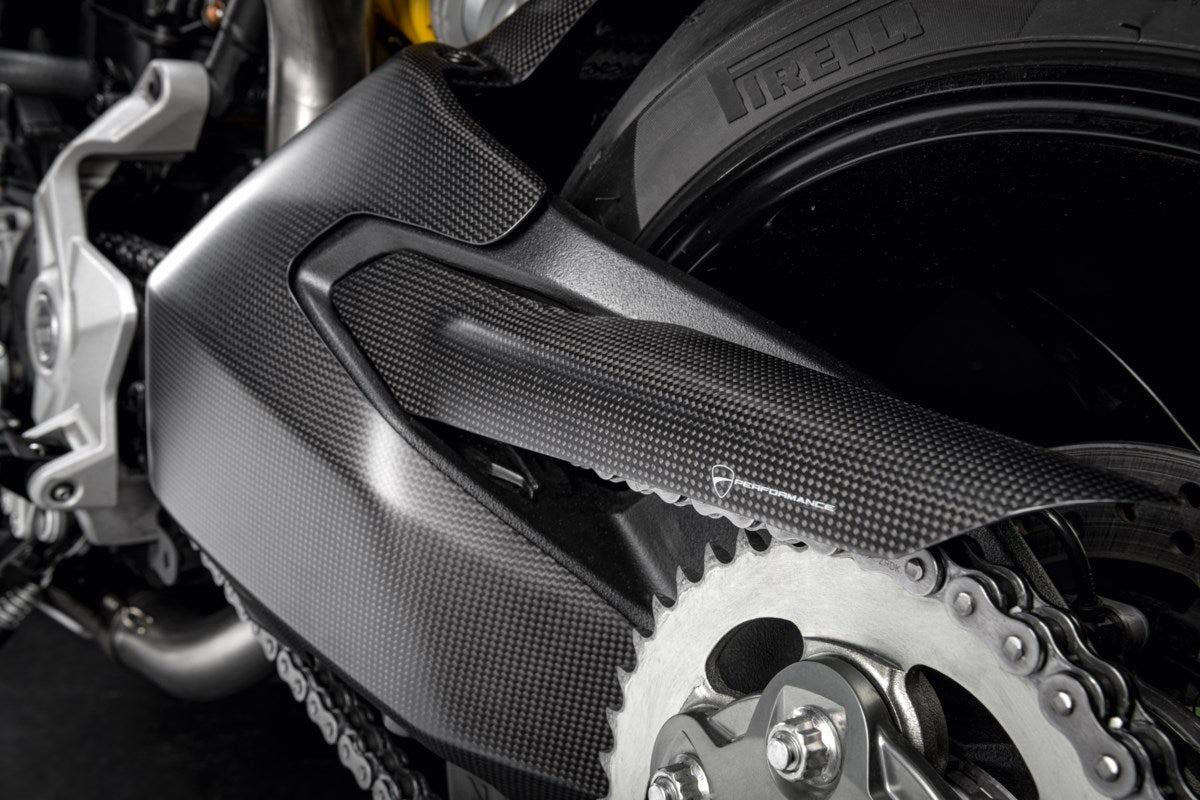 Ducati Carbon Chain Guard (96980911A) - High Road Motorsports - Chain Guard - 96980911A - Ducati