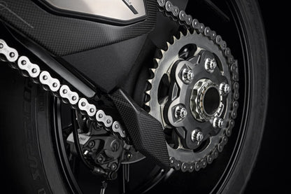 Ducati Carbon Chain Guard (96981281AA) - High Road Motorsports - Chain Guard - 96981281AA - Ducati