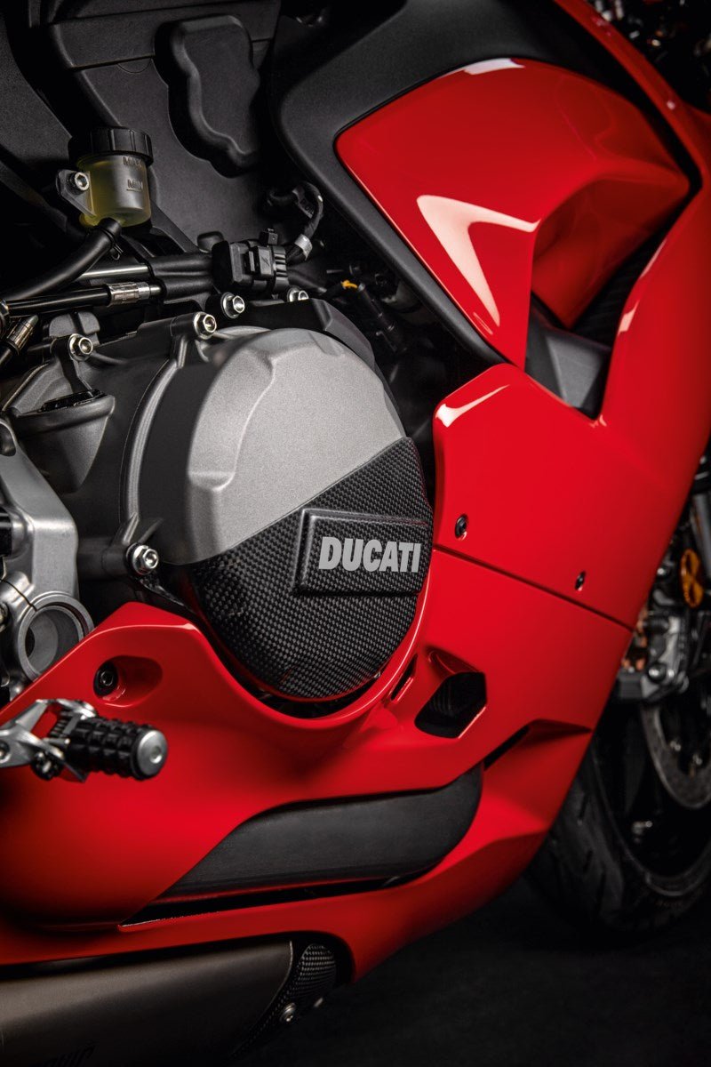 Ducati Carbon Cover For Clutch Case (96451011B) - High Road Motorsports - Clutch Cover - 96451011B - Ducati