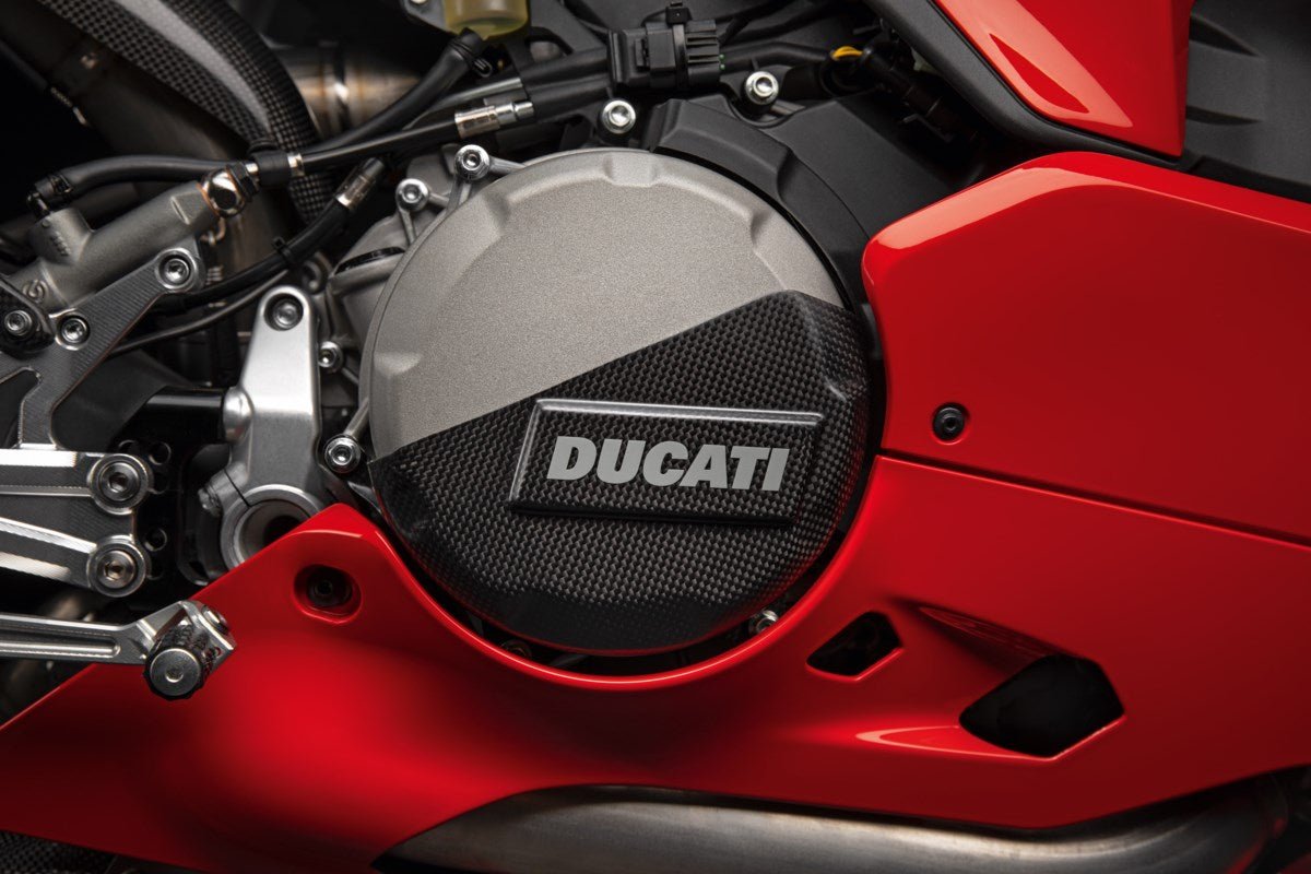 Ducati Carbon Cover For Clutch Case (96451011B) - High Road Motorsports - Clutch Cover - 96451011B - Ducati