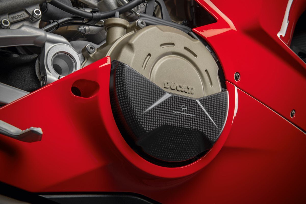 Ducati Carbon Cover For Clutch Case (96981072A) - High Road Motorsports - Clutch Cover - 96981072A - Ducati