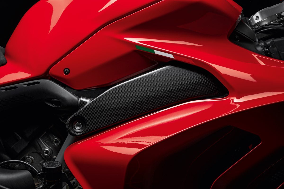 Ducati Carbon Frame Cover (96981292AA) - High Road Motorsports - Frame Cover - 96981292AA - Ducati