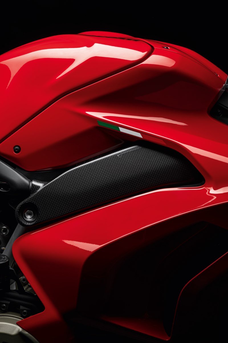 Ducati Carbon Frame Cover (96981292AA) - High Road Motorsports - Frame Cover - 96981292AA - Ducati