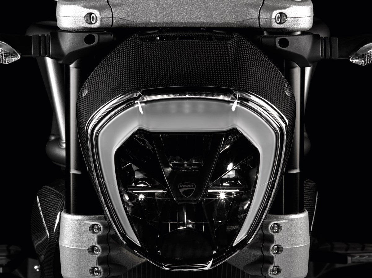 Ducati Carbon Front Headlight Rim (96980791A) - High Road Motorsports - Trim - 96980791A - Ducati