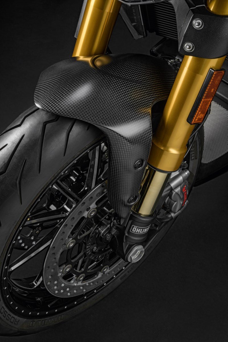 Ducati Carbon Front Mudguard (96903610A) - High Road Motorsports - Mud Guard - 96903610A - Ducati