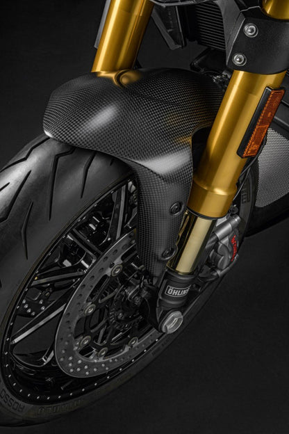 Ducati Carbon Front Mudguard (96903610A) - High Road Motorsports - Mud Guard - 96903610A - Ducati
