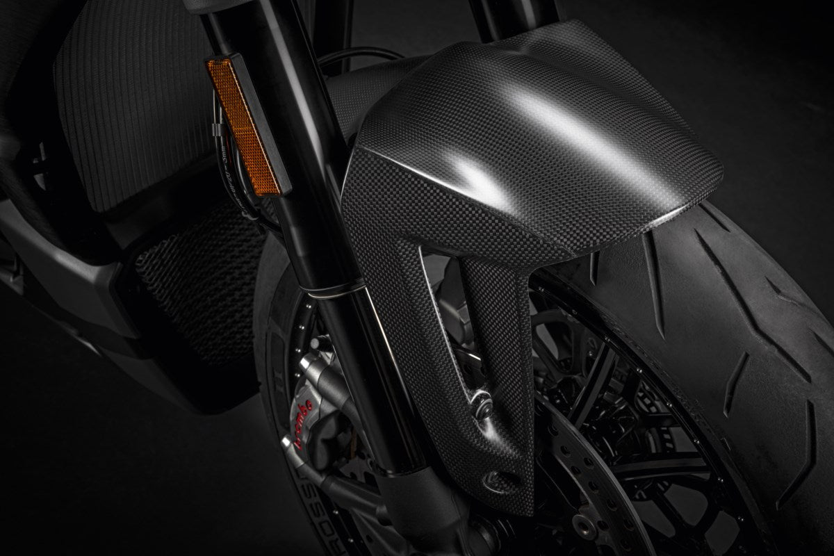 Ducati Carbon Front Mudguard (96980771A/96980771AB) - High Road Motorsports - Mud Guard - 96980771A - Ducati