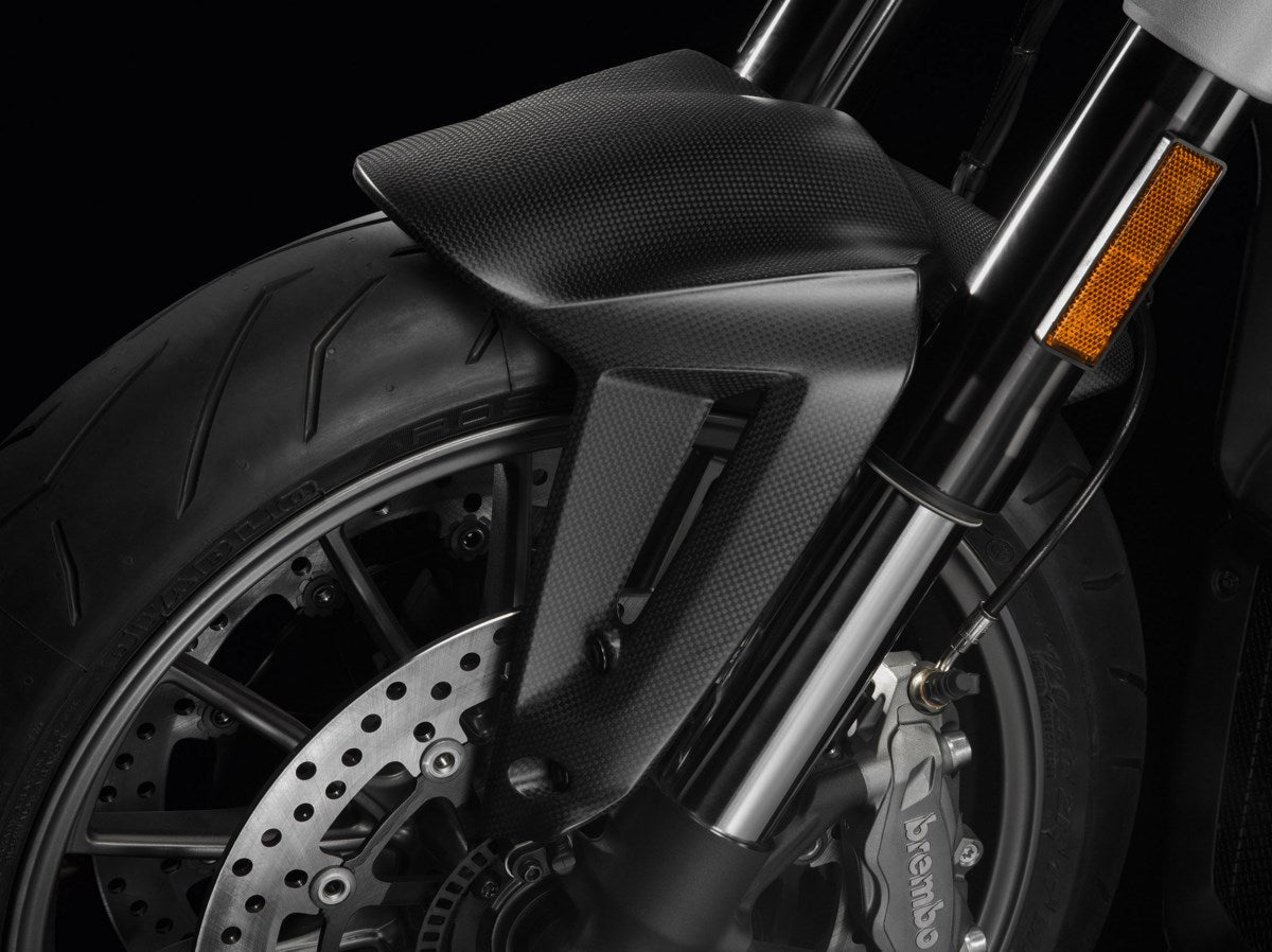Ducati Carbon Front Mudguard (96980771A/96980771AB) - High Road Motorsports - Mud Guard - 96980771A - Ducati