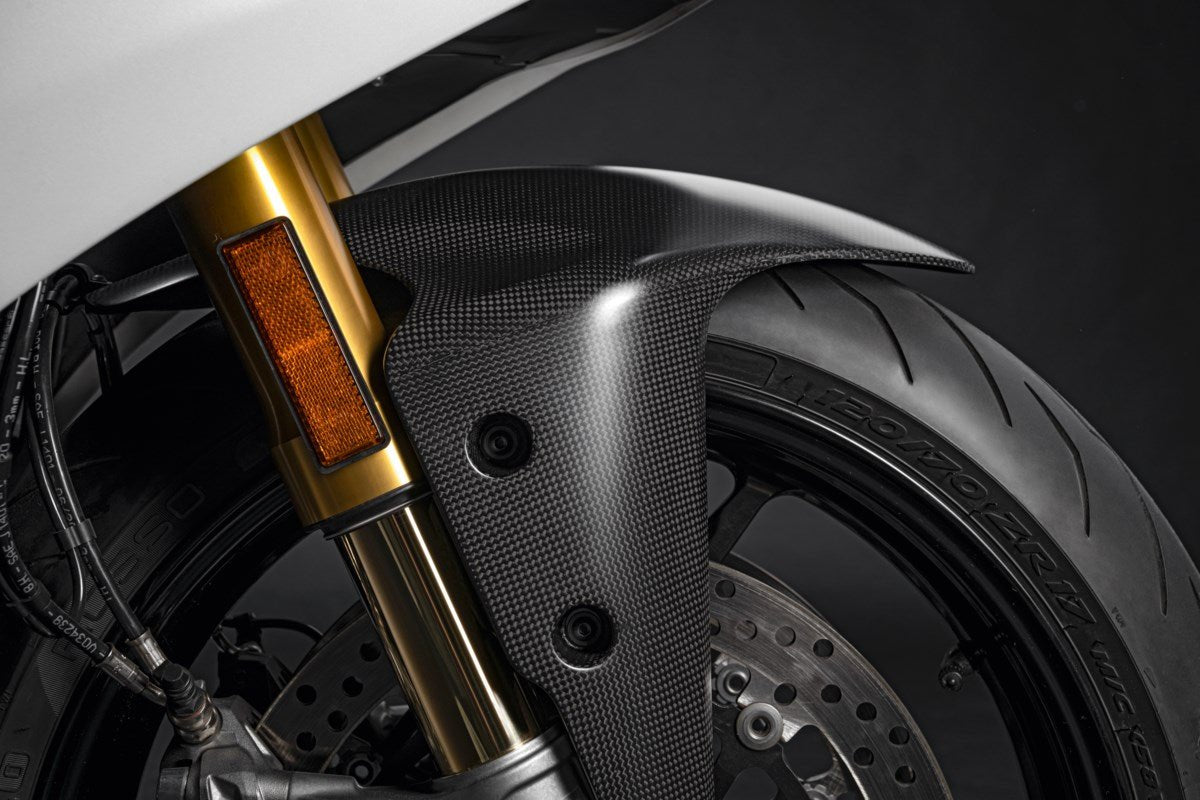 Ducati Carbon Front Mudguard (96980921A) - High Road Motorsports - Mud Guard - 96980921A - Ducati