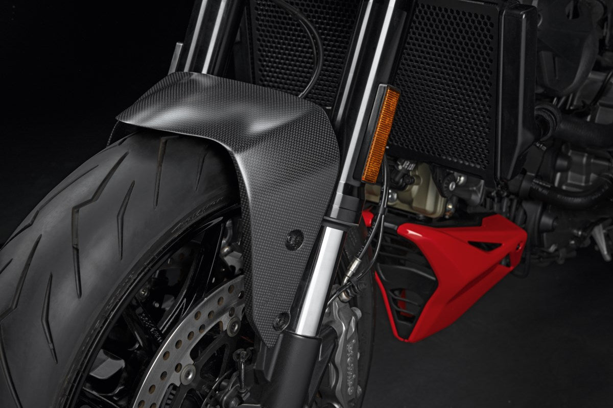 Ducati Carbon Front Mudguard (96980991A) - High Road Motorsports - Mud Guard - 96980991A - Ducati