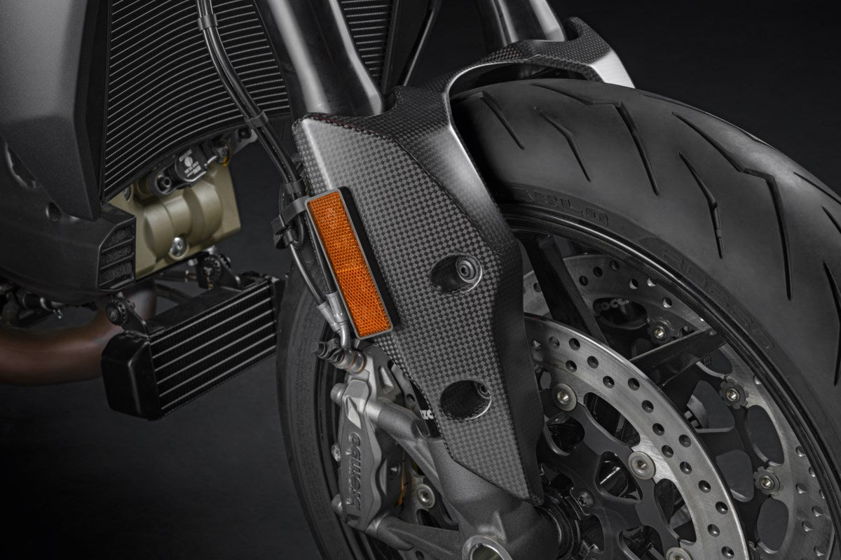 Ducati Carbon Front Mudguard (96981231A) - High Road Motorsports - Mud Guard - 96981231A - Ducati