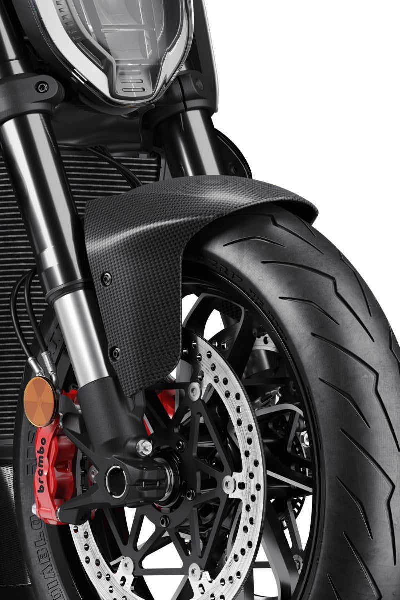 Ducati Carbon Front Mudguard (96981561AA) - High Road Motorsports - Mud Guard - 96981561AA - Ducati
