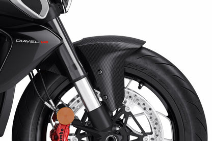Ducati Carbon Front Mudguard (96981561AA) - High Road Motorsports - Mud Guard - 96981561AA - Ducati