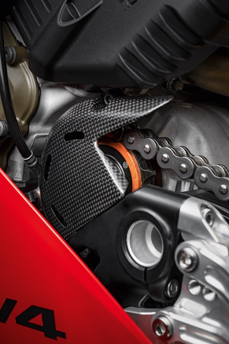 Ducati Carbon Front Sprocket Cover (96981331AA) - High Road Motorsports - Sprocket Cover - 96981331AA - Ducati