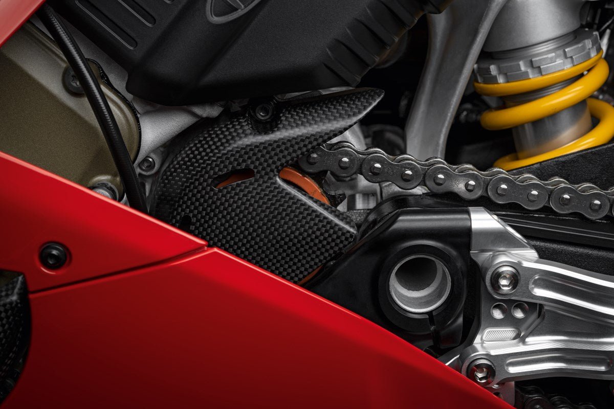 Ducati Carbon Front Sprocket Cover (96981331AA) - High Road Motorsports - Sprocket Cover - 96981331AA - Ducati