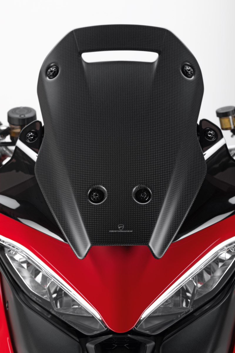 Ducati Carbon Headlight Fairing (96981381AA) - High Road Motorsports - Headlight Fairing - 96981381AA - Ducati