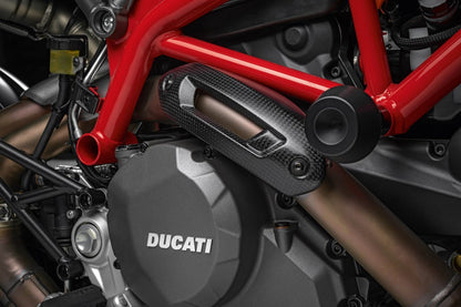Ducati Carbon Heat Guard (96980251A) - High Road Motorsports - Heat Shield - 96980251A - Ducati