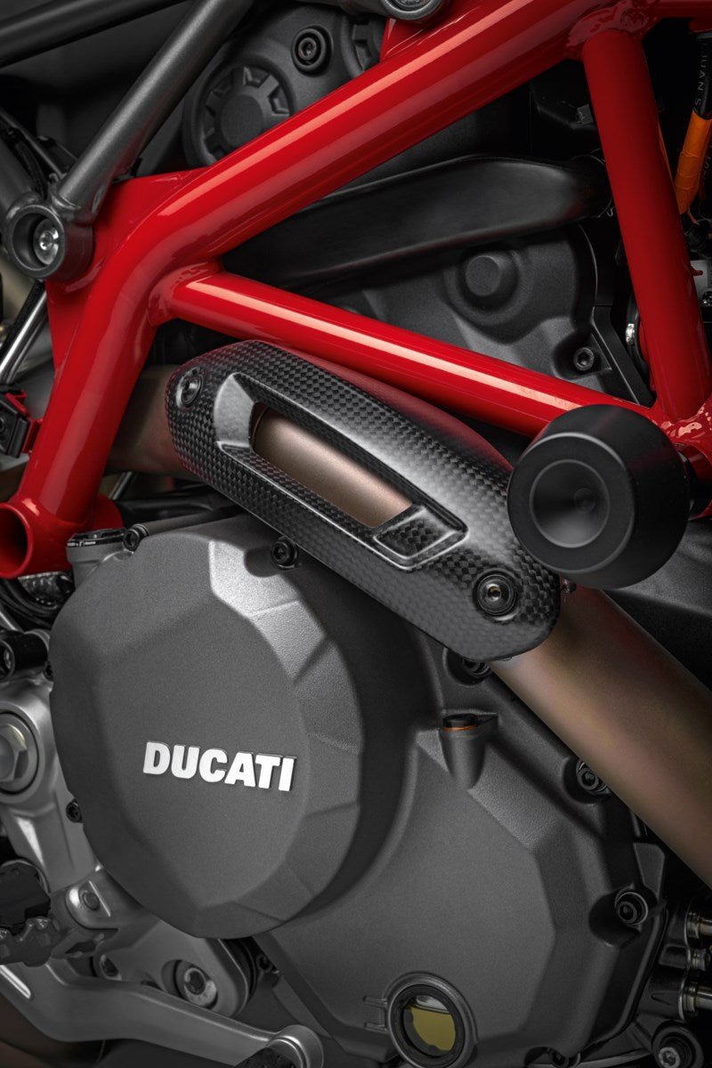 Ducati Carbon Heat Guard (96980251A) - High Road Motorsports - Heat Shield - 96980251A - Ducati